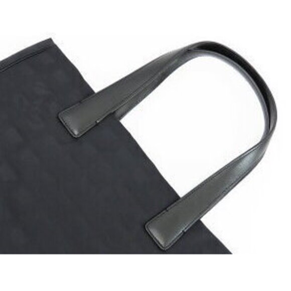 Chanel Travel Line Tote Bag Shoulder Black Nylon Leather - Picture 7 of 9